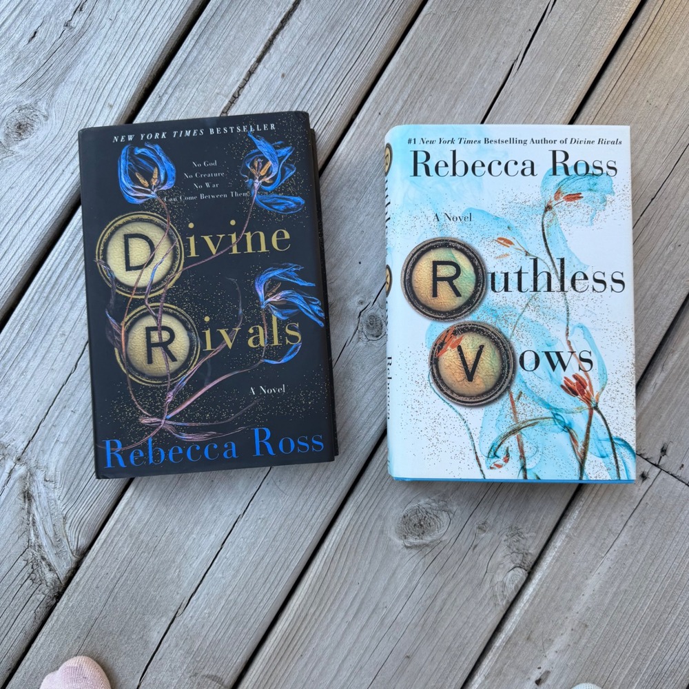 Divine Rivals & Ruthless Vows Rebecca Ross Hardcover Set First Edition Duology